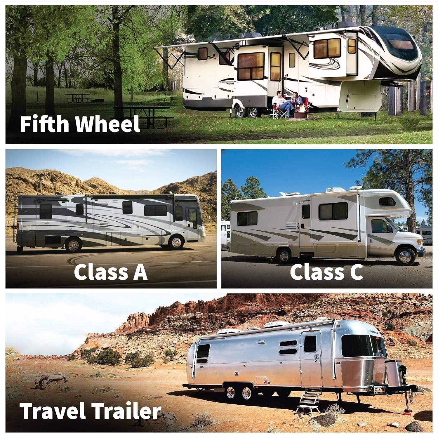 Essential RV Leveling Pads: 4-Pack with 9" Feet and Durable Rubber Protection