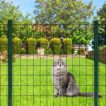 Load image into Gallery viewer, Weather Resistant Black PVC Coated Wire Mesh Fence - 24" x 50' for Gardens