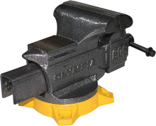 Load image into Gallery viewer, Industrial 6-Inch Bench Vise - Cast Iron, Replaceable Jaws &amp; Polished Anvil
