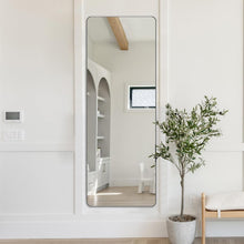 Load image into Gallery viewer, Modern 48"L x 18"W Full Length Mirror with Stainless Steel Frame - Easy Install