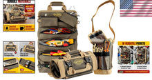 Load image into Gallery viewer, Versatile Roll-Up Tool Organizer with Canvas Construction for Professionals