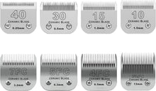 Load image into Gallery viewer, Pro-Grade Detachable Clipper Blades for Dogs - Ceramic &amp; Stainless Steel Quality
