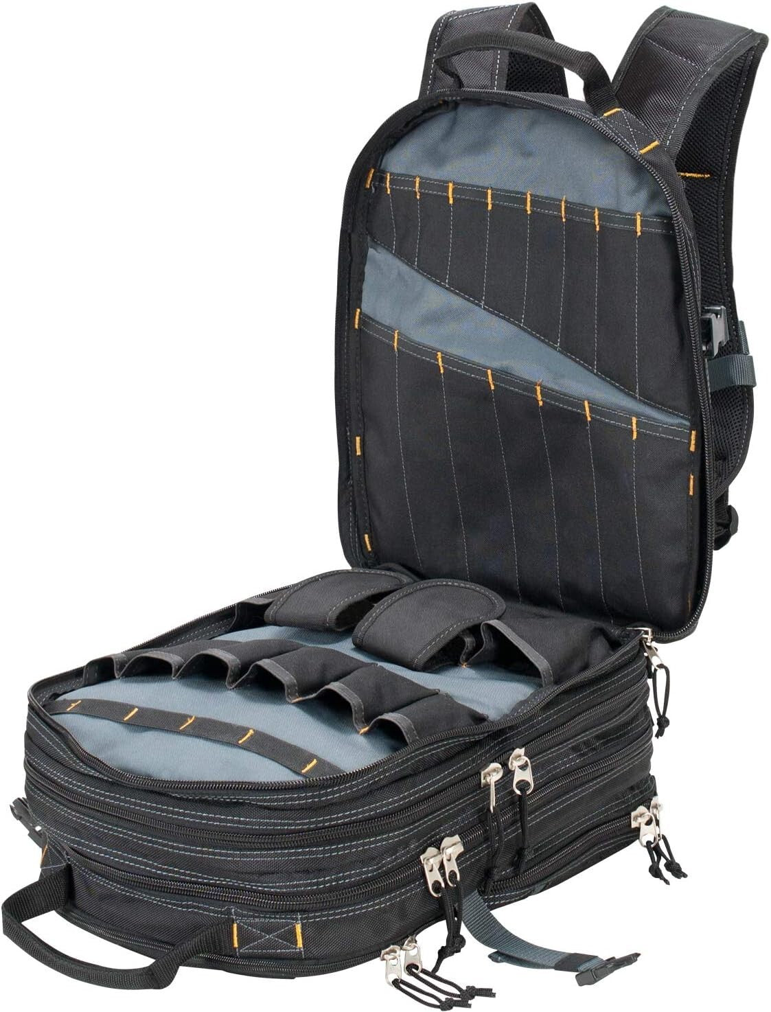 Durable 75-Pocket Tool Storage Backpack - Essential for DIY and Professionals