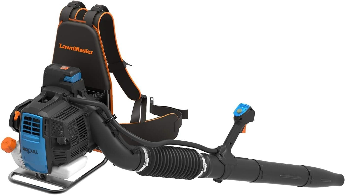 Lightweight No-Pull Backpack Leaf Blower - Cruise Control & Anti-Vibration