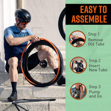 Load image into Gallery viewer, Premium 700C x 18-32mm Bike Inner Tube - Double Protection &amp; Rim/Disc Compatible