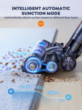 Load image into Gallery viewer, Effortless Cleaning: Cordless Vacuum with Dual Batteries &amp; Touch Screen Control