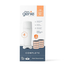 Load image into Gallery viewer, Stylish White Diaper Disposal System with 8 Refills - Perfect Baby Shower Gift