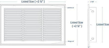 Load image into Gallery viewer, Durable 36" X 24" Alloy Steel HVAC Air Filter Grille with Powder-Coat Finish
