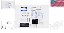 Load image into Gallery viewer, Complete Chrome Parts Kit for Framed Sliding Shower Doors - Upgrade Made Easy