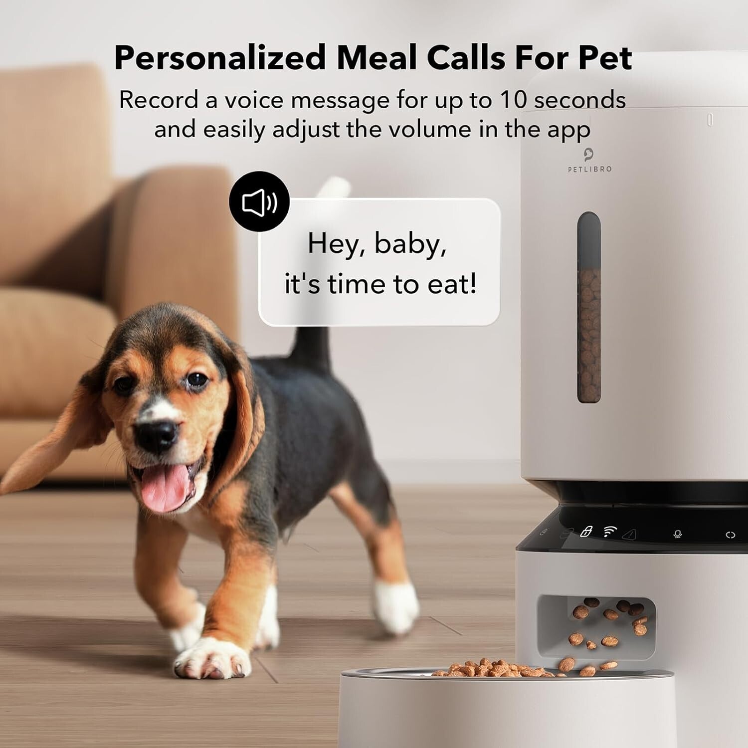 Pet Feeder with Smart App Control - 10 Meal Schedule & Freshness Technology