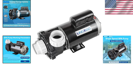 Durable 4HP SPA Hot Tub Pump – 230V, 56 Frame, Easy Installation Included