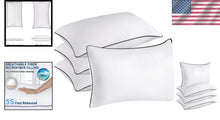 Load image into Gallery viewer, Luxurious Hotel Quality Set of 4 Down Alternative Pillows for Comfort &amp; Support