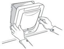 Load image into Gallery viewer, Elegant Microchip Cat Flap - Selective Entry Door with One-Button Programming