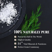 Load image into Gallery viewer, 320 Ounce Gourmet Sea Salt Pack, Pure Fine Grain - Gluten Free, No Additives