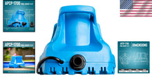 Load image into Gallery viewer, High-Efficiency 115V Submersible Pool Pump - 1/3 HP, 1745 GPH, 25-Ft Cord