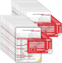 Load image into Gallery viewer, Carbonless Vehicle Inspection Report Forms with Durable FMCSA Labels - 25-Pack
