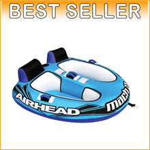 Load image into Gallery viewer, Premium 69" Towable Tube for Boating - Comfort Handles &amp; Quick Connect System