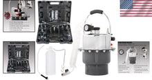 Load image into Gallery viewer, Professional Pneumatic Brake Bleeder Kit with Oil Collection Bottle &amp; Adapters