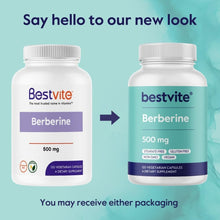 Load image into Gallery viewer, GMP Certified Berberine 500mg - 240 Vegan Capsules, No Fillers or Flow Agents