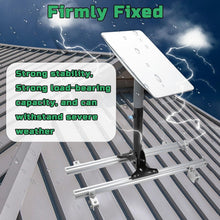 Load image into Gallery viewer, Adjustable Starlink Roof Mount Kit for Seam Metal Roofs - No Drilling Required