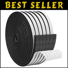 Load image into Gallery viewer, High Density Foam Weatherstripping Tape - 1/2In x 1/4In x 197Ft Sealing Solution