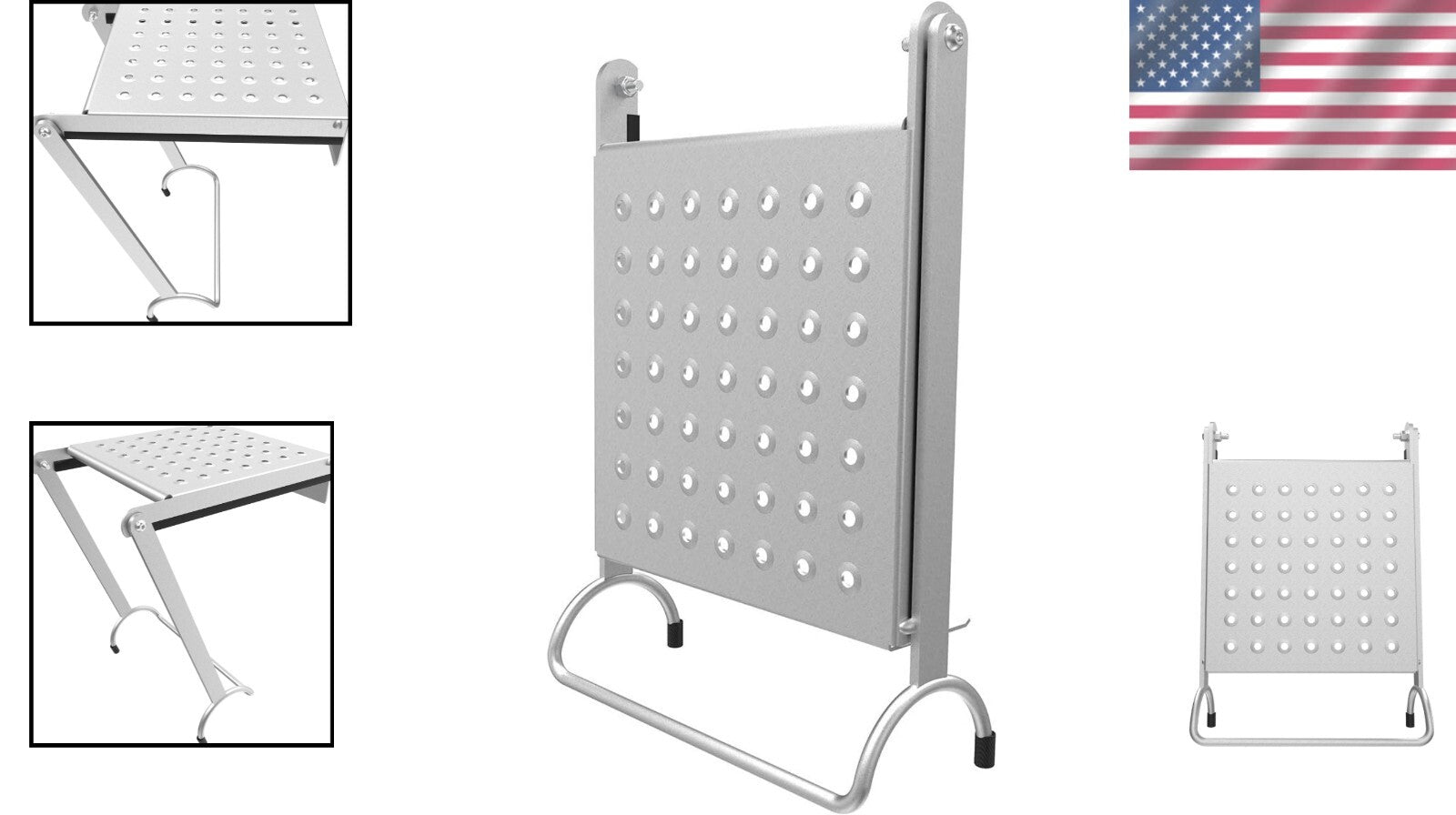 Safe Ladder Work Platform with 375 lbs Capacity - Ideal for All Your Projects