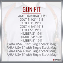 Load image into Gallery viewer, Pro-Grade Miami Classic Shoulder Holster for Colt &amp; Kimber Pistols - Right-Hand