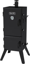 Load image into Gallery viewer, Alloy Steel Vertical Charcoal Smoker with Dual Doors &amp; 4 Adjustable Grates