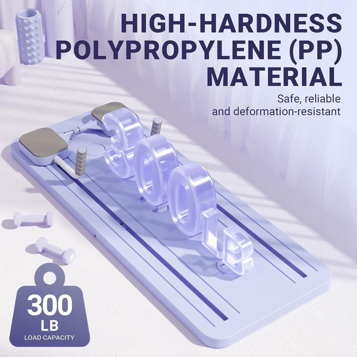 Versatile Pilates Sliding Board for Full Body Training – 5 in 1 Experience