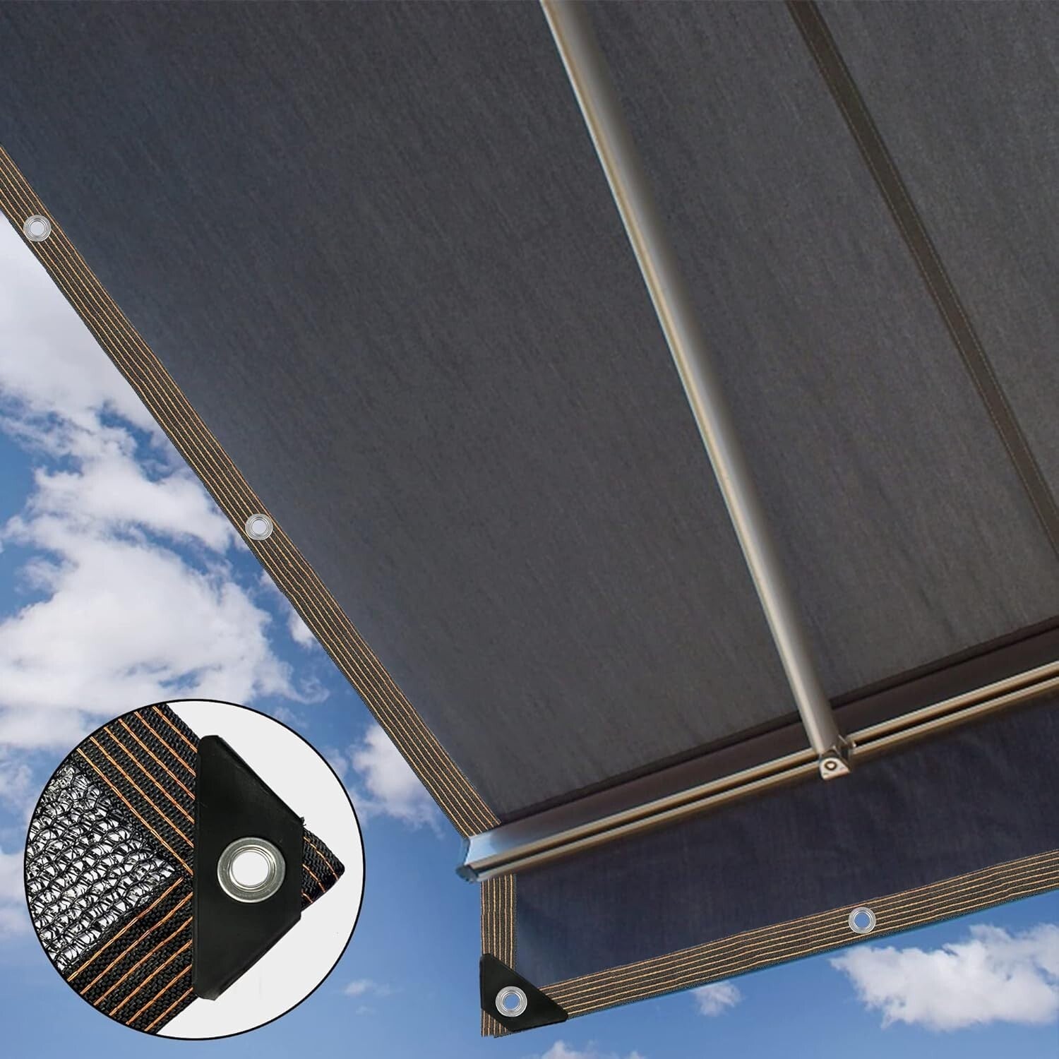 14 x 20 FT Heavy-Duty UV Protection Shade Cloth - Perfect for Gardens & Patios