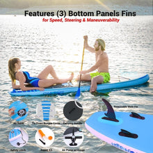 Load image into Gallery viewer, Lightweight 126'' Paddle Board with Complete SUP Accessories - 350 lbs Capacity