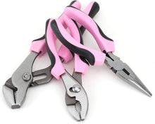 Load image into Gallery viewer, Complete Pink Tool Set - 220 Pieces with 12-Inch Storage Bag for Women
