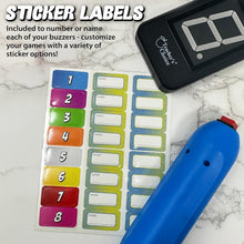 Load image into Gallery viewer, Fast-Action Game Show Experience: 8-Player Wireless Buzzer Console - Ages 12-103
