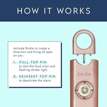 Load image into Gallery viewer, Modern Women’s Personal Safety Alarm - 130 dB, Keychain &amp; Strobe Light, 2-Pack