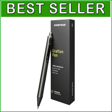 Load image into Gallery viewer, Refillable Gunmetal Gel Pen - Lightweight, Ultra-Fine Writing Luxury Instrument
