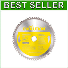 Load image into Gallery viewer, 9-Inch 60 Tooth Carbide Tipped Circular Saw Blade for Stainless Steel Cutting