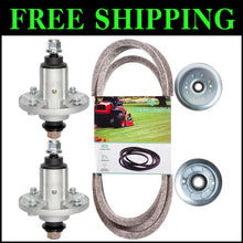 Load image into Gallery viewer, Premium John Deere Deck Rebuild Kit: Spindle &amp; Idler for E140/E150 Series