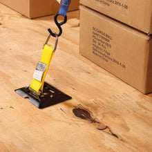 Load image into Gallery viewer, Heavy-Duty E-Track Tie-Downs: 6-Pack Mini Plates for Secure Cargo Transport