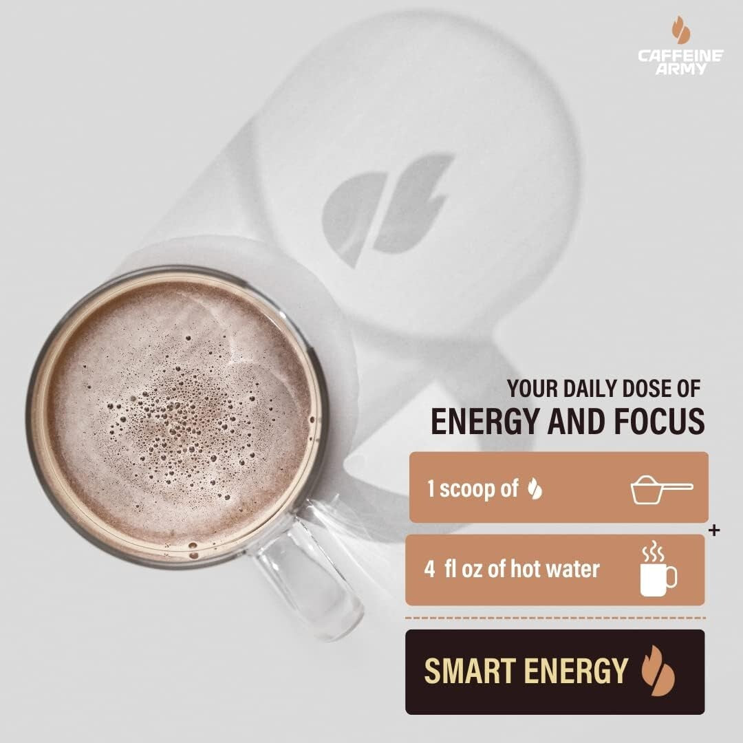 Sustained Energy Chocolate Fudge Coffee - 15 Ingredients for Peak Performance