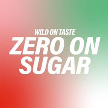 Load image into Gallery viewer, ZERO SUGAR Wild Strawberry Watermelon Organic Energy Drinks - 12oz Pack of 24