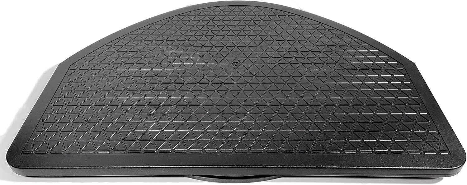 Durable 21-Inch TV Swivel Base with Steel Ball Bearings - Glare-Free Viewing