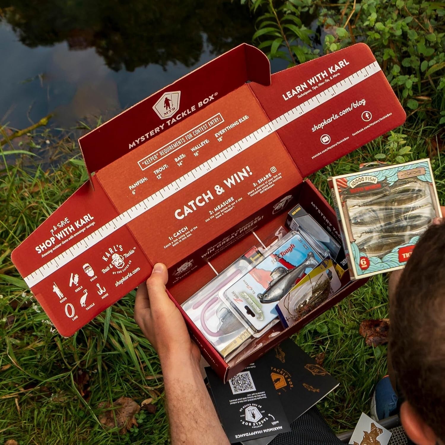 Mystery Tackle Box ELITE: Premium Bass Fishing Kit with Exclusive Lures