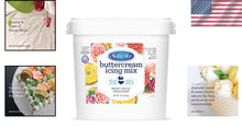 Load image into Gallery viewer, Versatile Buttercream Icing Mix - 10 Pounds of Bright-White, Flavorful Frosting