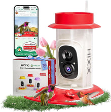 Load image into Gallery viewer, Interactive Hummingbird Feeder with HD Camera &amp; Ant Moat - Gift for Bird Lovers