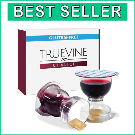 Seamless Communion Experience - TrueVine 100 Gluten-Free Cups with Wafers