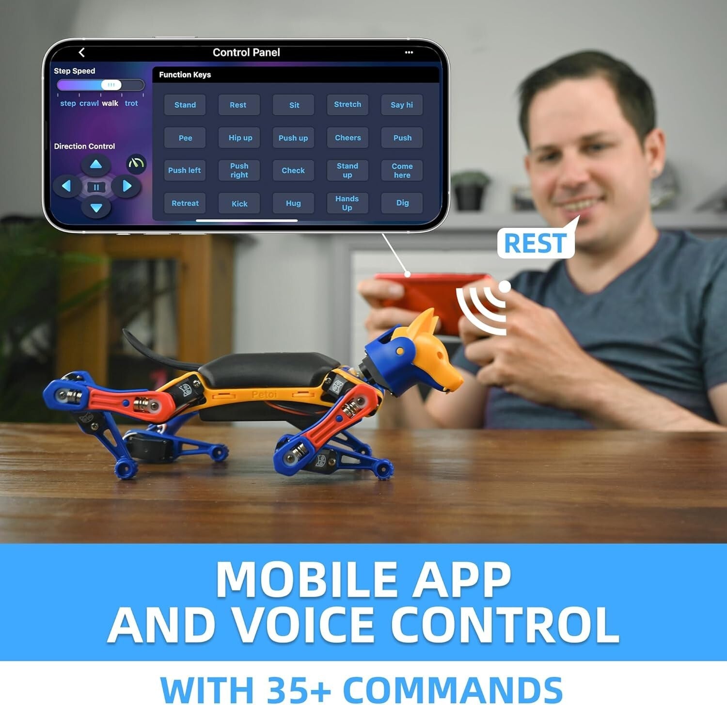 Pre-Assembled Bittle X V2 Robot Dog for Coding & Realistic Play Experience