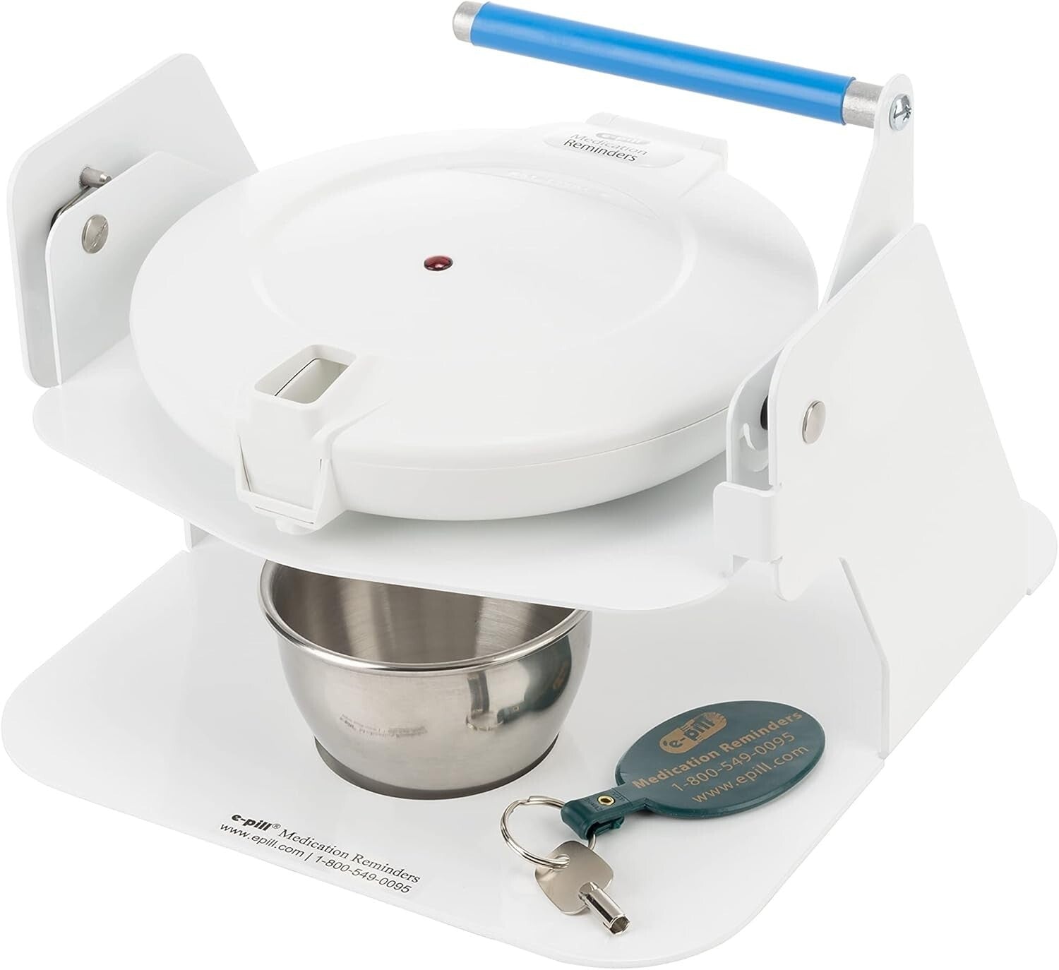 Easy Access Locking Pill Dispenser – Reliable Sidekick for Medication Management