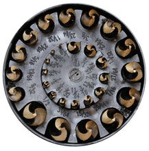 Load image into Gallery viewer, Gold Oxide Cobalt Stepped Point Drill Bits, 29 pcs for Multi-Material Drilling