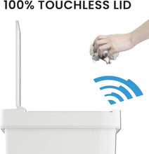 Load image into Gallery viewer, Durable 13.2 Gallon Motion-Sensor Trash Can - Space-Saving Design for Home