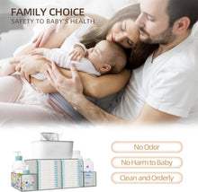 Load image into Gallery viewer, Spacious Diaper Storage Caddy - Ideal for Baby Essentials, Stylish &amp; Practical